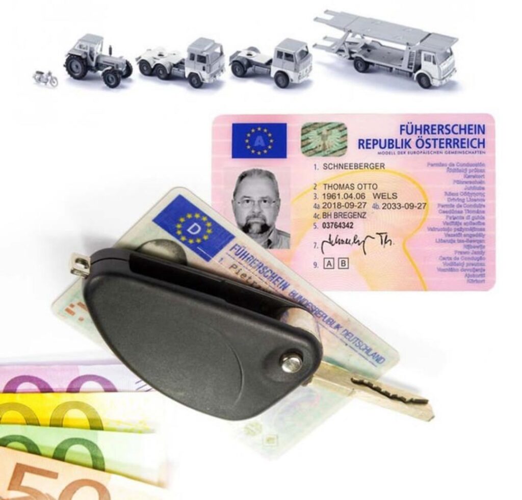 Führerschein in Österreich online zu kaufen