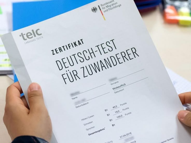 telc-Zertifikat